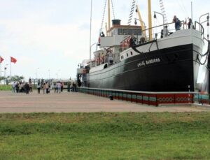 Vapur Karadan Yürütülecek! Samsun’daki Bandırma Vapuru Müzesi’nin Yeri Değiştiriliyor