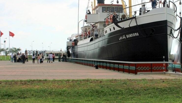 Vapur Karadan Yürütülecek! Samsun’daki Bandırma Vapuru Müzesi’nin Yeri Değiştiriliyor