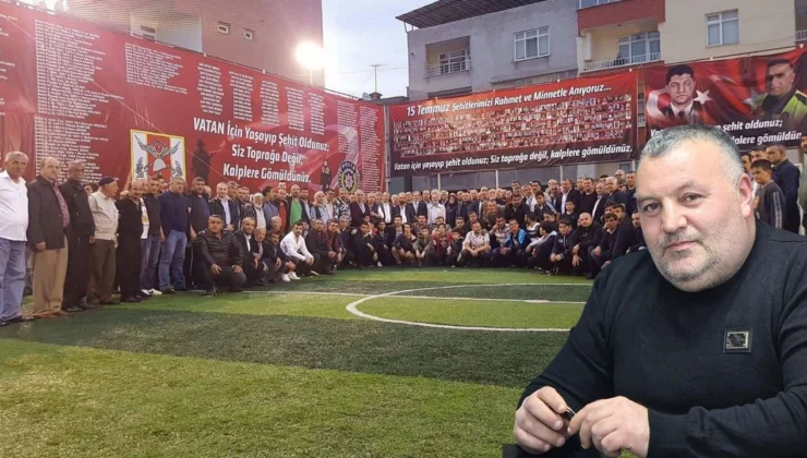 Şehitler için anlamlı turnuva….