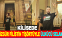 Kilisede Özgür Filistin Tişörtüyle Ülkücü Selamı