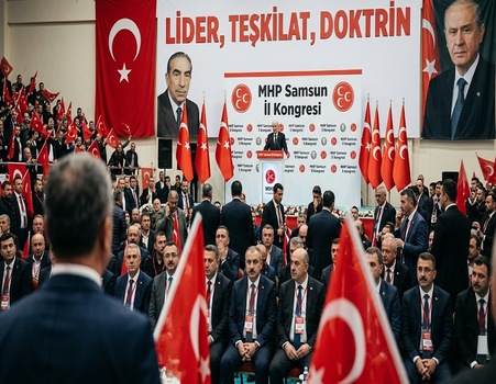 Samsun’da MHP teşkilatında Devlet Bahçeli’ye sadakat öne çıktı… Ona muhalif olan dernek ve üyeleri veto yedi…