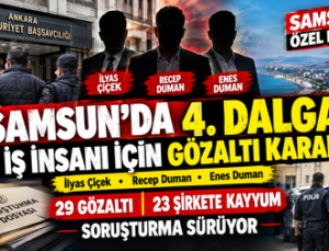 Samsun’da Süleymancılar Soruşturmasında 3 İş İnsanına Gözaltı: Kentte Gündem Oldu