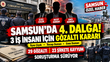 Samsun’da Süleymancılar Soruşturmasında 3 İş İnsanına Gözaltı: Kentte Gündem Oldu