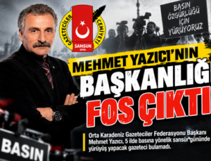 ORTA KARADENİZ GAZETECİLER FEDERASYONU’NA ELEŞTİRİ: SANSÜRE KARŞI MÜCADELEDE NEREDE KALDI?