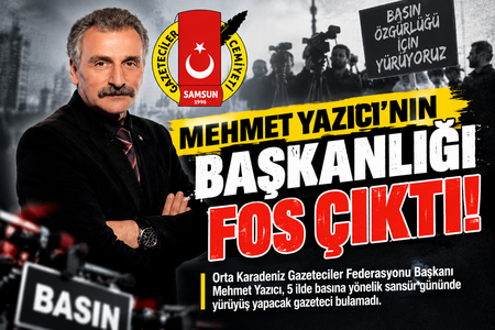 ORTA KARADENİZ GAZETECİLER FEDERASYONU’NA ELEŞTİRİ: SANSÜRE KARŞI MÜCADELEDE NEREDE KALDI?